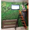 دیوار سبز مصنوعی برای لابی بیمارستان محب مهر